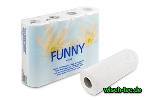 Küchenrolle 2 - lagig, hochweiß 24x2 Rollen