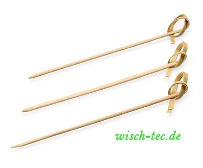 Holzspieße / Picker Set Bambus Knoten 100 Stück
