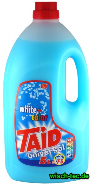 Waschmittel flüssig TAID Universal white &amp; color 5 Liter