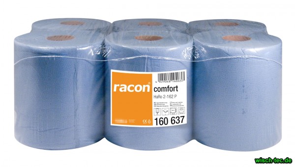 Handtuchrolle Blau Innenabwicklung racon 20 x 36 cm, 450 Blatt, 6er Pack