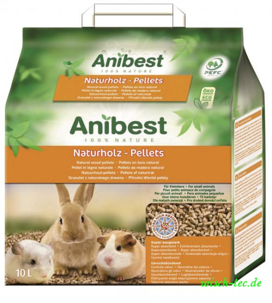 ANIBEST EPN Naturholz-Pellets 10 L